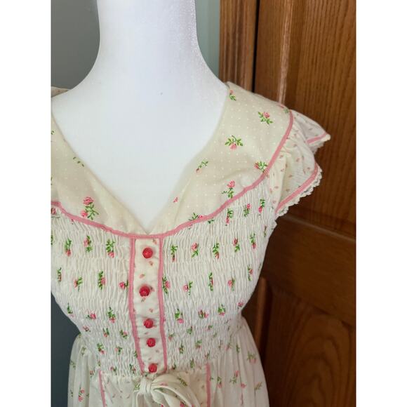 Jody  T of California Vintage 70's Dress Size 9 - Picture 5 of 9